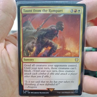 Taunt from the Rampart MTG Single Card