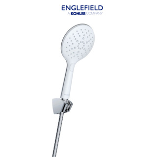 ENGLEFIELD Fresh 3-way hand shower set ชุดฝักบัวสายอ่อน 3 ระดับ รุ่นเฟรช สีโครม K-27722X-CP