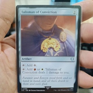 Talisman of Conviction MTG Single Card