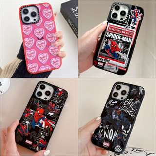 🎈Casetify🎈เคสไอโฟน 14 Pro Max 13 12 11  แฟชั่น พกง่ายๆ spider man venom Marvel Avengers การป้องกันการตก เคส for iPhone