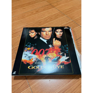 แผ่น LD เลเซอร์ดิสก์ แผ่นหนังแผ่นใหญ่ เรื่อง 007 Golden Eye มือ 2 เสียงอังกฤษ