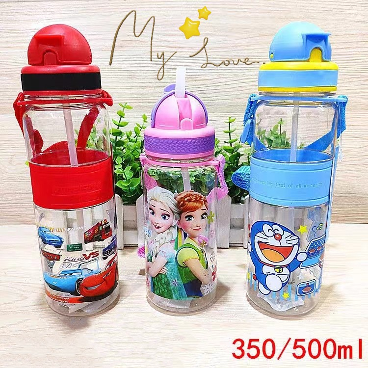 Skater Children's 2-Way Stainless Steel Kids Water Bottle with Cup 430ml  Pokemon