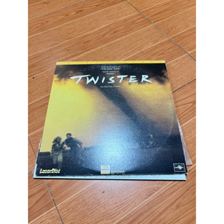 แผ่น LD เลเซอร์ดิสก์ แผ่นหนังแผ่นใหญ่ เรื่อง TWISTER มือ 2 เสียงอังกฤษ