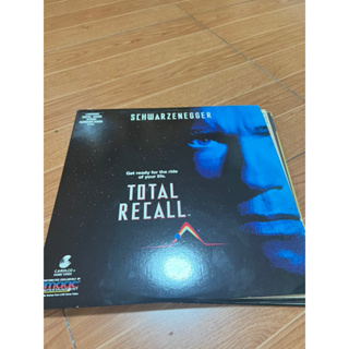 แผ่น LD เลเซอร์ดิสก์ แผ่นหนังแผ่นใหญ่ เรื่อง  TOTAL RECALLมือ 2 เสียงอังกฤษ