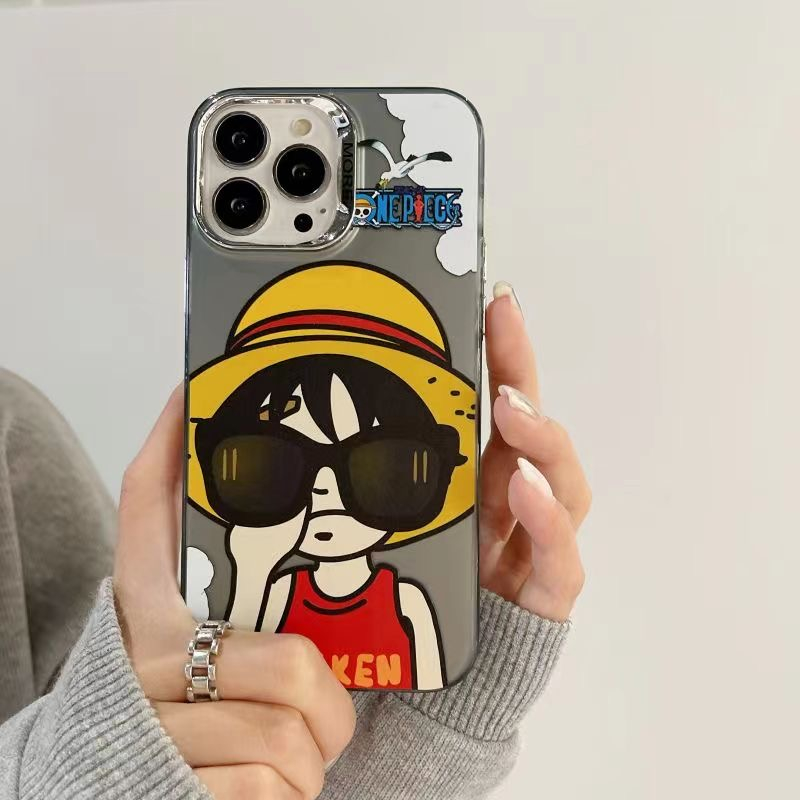 ส่งของขวัญ-เคสไอโฟน-11-12-13-14-pro-max-ความนิยม-การ์ตูน-เรียบง่าย-แฟชั่น-สไตล์คู่รัก-case-for-iphone-ป้องกันการตก