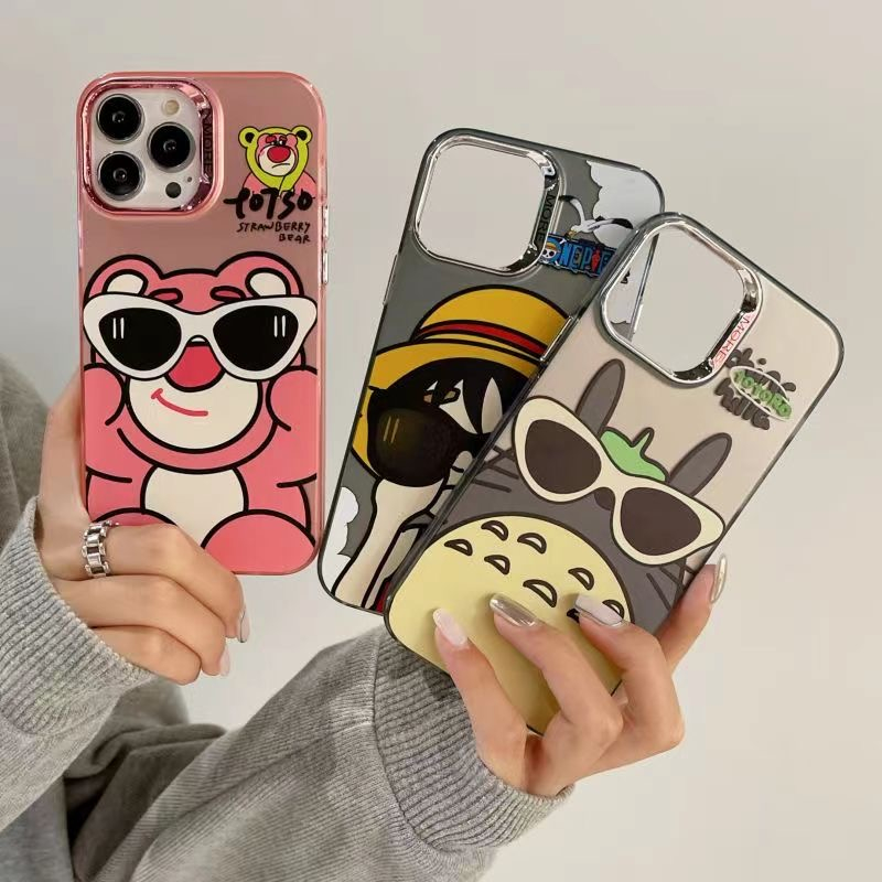 ส่งของขวัญ-เคสไอโฟน-11-12-13-14-pro-max-ความนิยม-การ์ตูน-เรียบง่าย-แฟชั่น-สไตล์คู่รัก-case-for-iphone-ป้องกันการตก