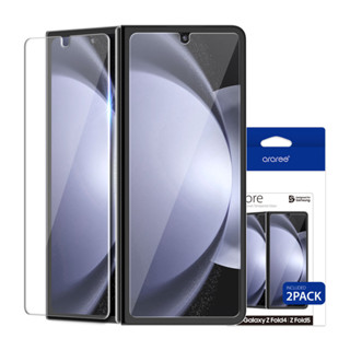 ARAREE กระจกกันรอยหน้าจอด้านนอก Galaxy Z Fold5 CORE (x2) : Clear