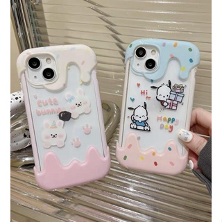 💚จัดส่งภายใน24ชม💚เคส for iPhone 11 14 Pro Max Case for iPhone 12 13 ป้องกันการตก การป้องกัน สาวน่ารักหัวใจ การ์ตูน