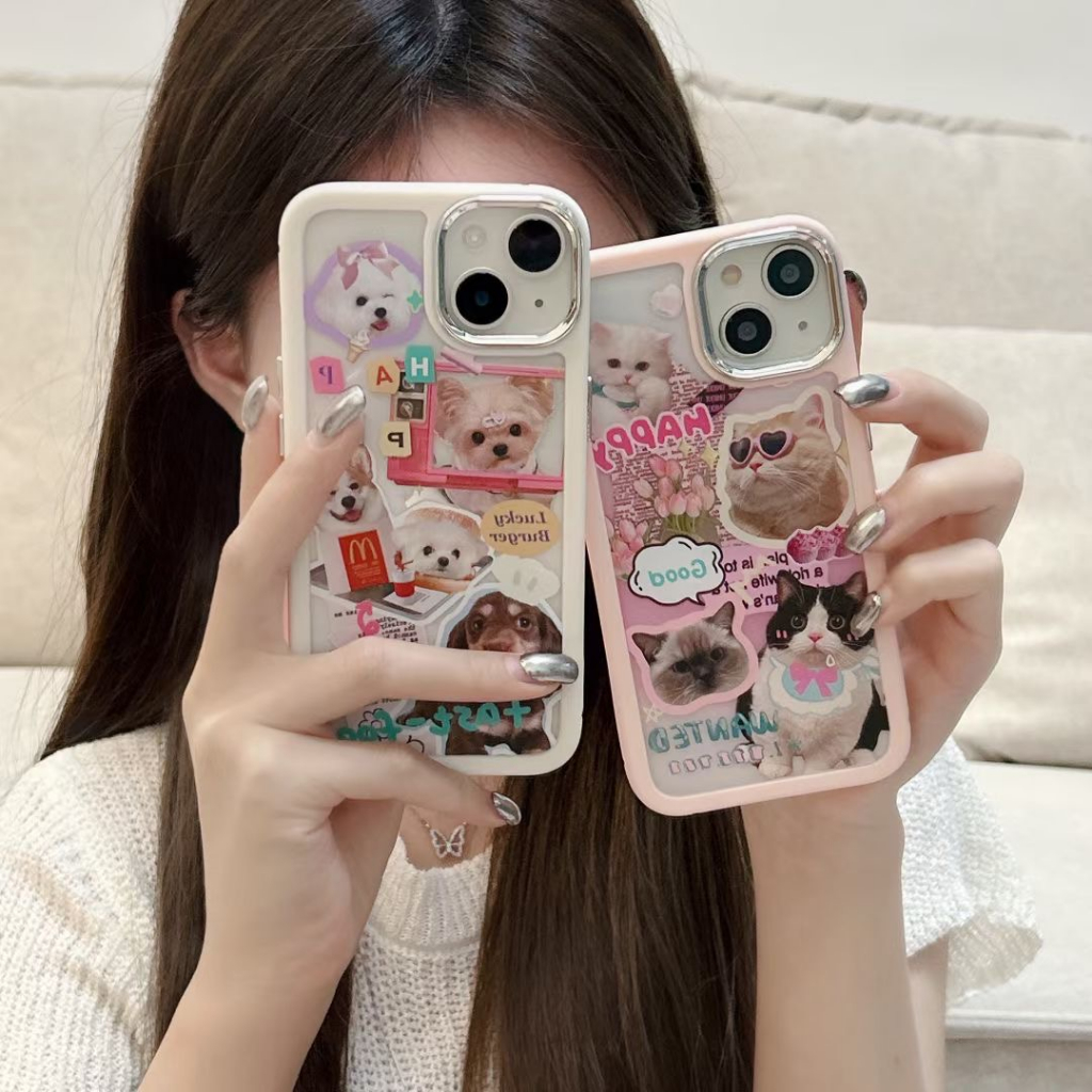 จัดส่ง24ชม-เคสไอโฟน11-12-13-14-pro-max-การ์ตูน-สัตว์ตัวเล็ก-น่ารัก-พาสะดวก-ปกป้องเต็มที่-ป้องกันการตก-เคส-iphone-13