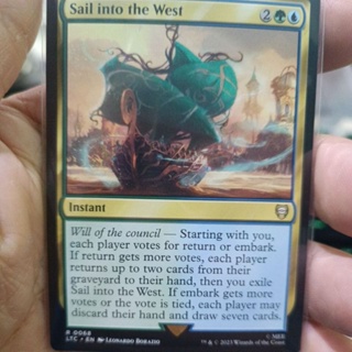 Sail into the West MTG Single Card