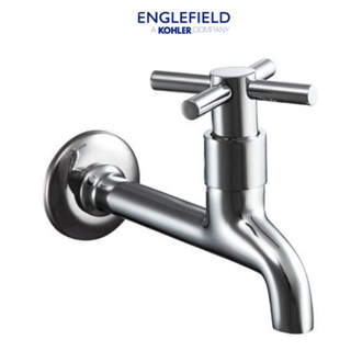 ENGLEFIELD Giro wall tap, short (cold water only) ก๊อกเดี่ยวติดผนังคอสั้น รุ่นจีโร่ K-6279X-3-CP