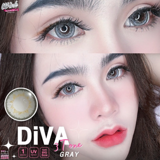 บิ๊กอายส์โต สีเทาแซ่บ Diva gray Winklens สีเทาสวย