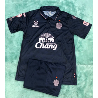 ชุดบอล BURIRRAM คอปก แขนสั้น ฤดูกาลใหม่2024 ชุดฟุตบอลผู้ใหญ่ เสื้อรวมกางเกง