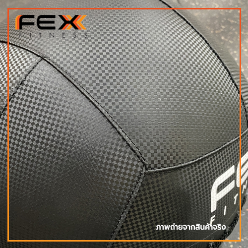 fex-fitness-wall-ball-ลูกบอลออกกำลังกาย-สินค้านำเข้าจากต่างประเทศ-ฟอนต์สกรีนสีขาว