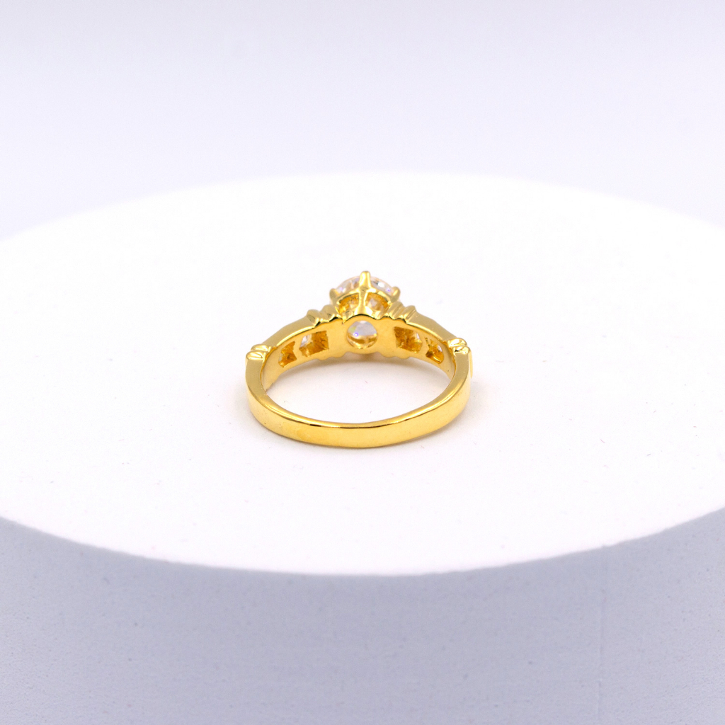 แหวนทองแท้-หลุดจำนำ-size-54-แหวนทองคำแท้-18k-ประดับเพชร-cz