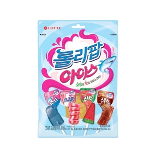 🍭 12แท่งคละรสชาติ/พร้อมส่งอมยิ้มเกาหลี 🍭 Lotte Lollipop Candy (12 Pieces) 165g