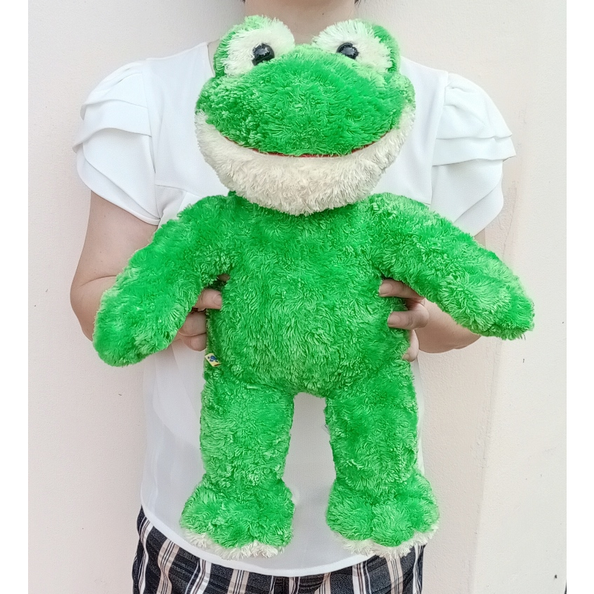 ตุ๊กตากบบิ้วอะแบร์ Build A Bear Friendly Green Frog ขนาด 17 นิ้ว ...