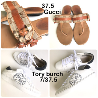 🔥set14 รองเท้ามือสองแบรนด์เนม Tory burch/Ferragamo/Coach/Michaelkors/Gucci/ Tods/gucci