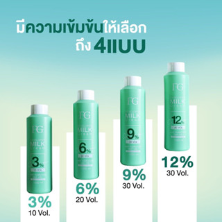 🌿🌿🌿NEW Farger ไฮโดรเจน ดีเวลลอปปเปอร์ ผสมน้ำยาย้อมผม ครีมฟอกผม กลิ่นไม่ฉุน ไม่ทำให้ผมแห้งเสีย 3% 6% 9% 12% ขนาด1000ml