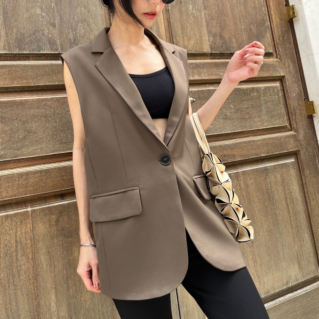 chani-jt113-l-top-suit-fabric-เสื้อกั๊ก-ผ้าสูทแฟชั่น-ชุดทำงานผู้หญิง