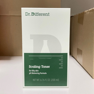 🍃พร้อมส่ง/Exp.2024 Dr.different scaling toner for oily skin 200ml