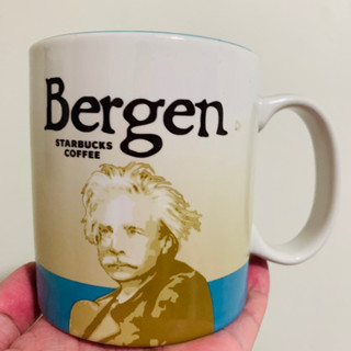 แก้ว starbucks mug bergen norway rare มือ 1 ใบใหญ่ 16oz