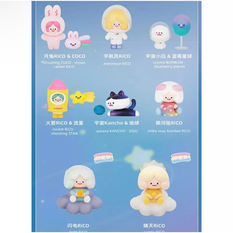 พร้อมส่ง Rico - Happy Cosmo Series bombom blueberry planet | Shopee ...
