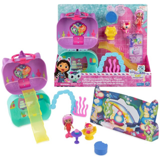 (ของแท้100%) Gabby’s Dollhouse, Mermaid-lantis On-The-Go Playset