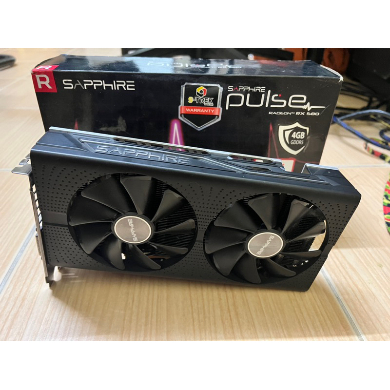 SAPPHIRE PULS RX 580 OC 4GB DDR5 256BIT | Shopee Thailand
