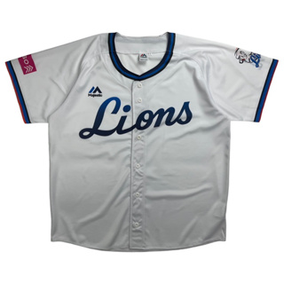 เสื้อเบสบอล Lions Majestics Size S-L