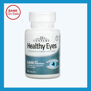 21st Century, Healthy Eyes, Lutein and Antioxidants, 60 Tablets