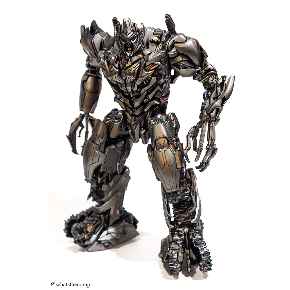 หุ่นยนต์แปลงร่าง Tank Mega Commander (Black Mamba LS06) | Shopee Thailand