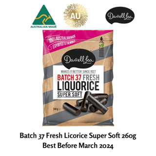 เยลลี่ ชะเอม ออสเตรเลีย Darrell Lea Batch 37 Licorice 260g (BBF MAR 2024)