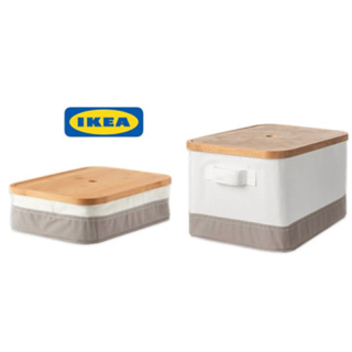 🇸🇪 (แท้/พร้อมส่ง) IKEA กล่องผ้า SKUBB/RABBLA อิเกีย