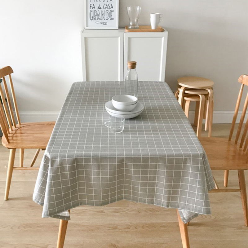 ผ้าปูโต๊ะ-ลายตาราง-ใช้ได้หลายรูปแบบ-ผ้าปูโต๊ะ-peva-ขนาด90-137cm-กันน้ำได้