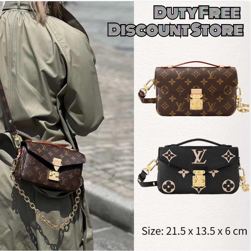 louis-vuittonlouis-vuitton-pochette-m-tis-east-west-กระเป๋าถือสุภาพสตรีกระเป๋าสายโซ่-messenger-bag