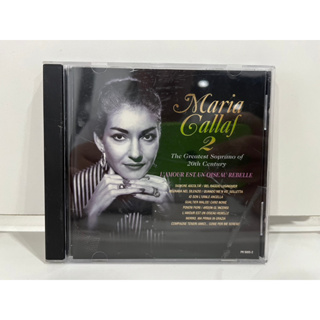 1 CD MUSIC ซีดีเพลงสากล MARIA CALLAS 2 LAMOUR EST UN OISEAU REBELLE    (C3G15)
