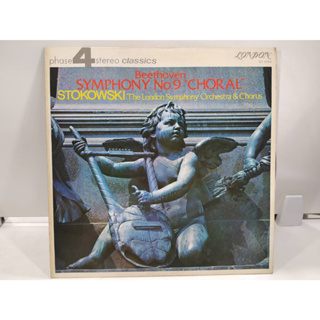 1LP Vinyl Records แผ่นเสียงไวนิล  Beethoven SYMPHONY No 9 CHORAL   (H6F13)