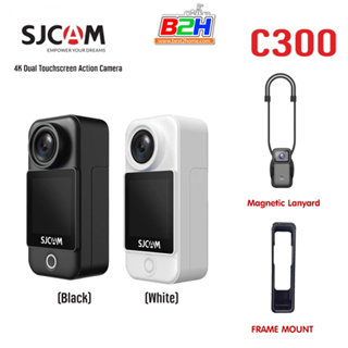 SJCAM C300 4K Dual Touchscreen Action Camera มาพร้อมจอทัชสกรีนที่ด้านหน้า