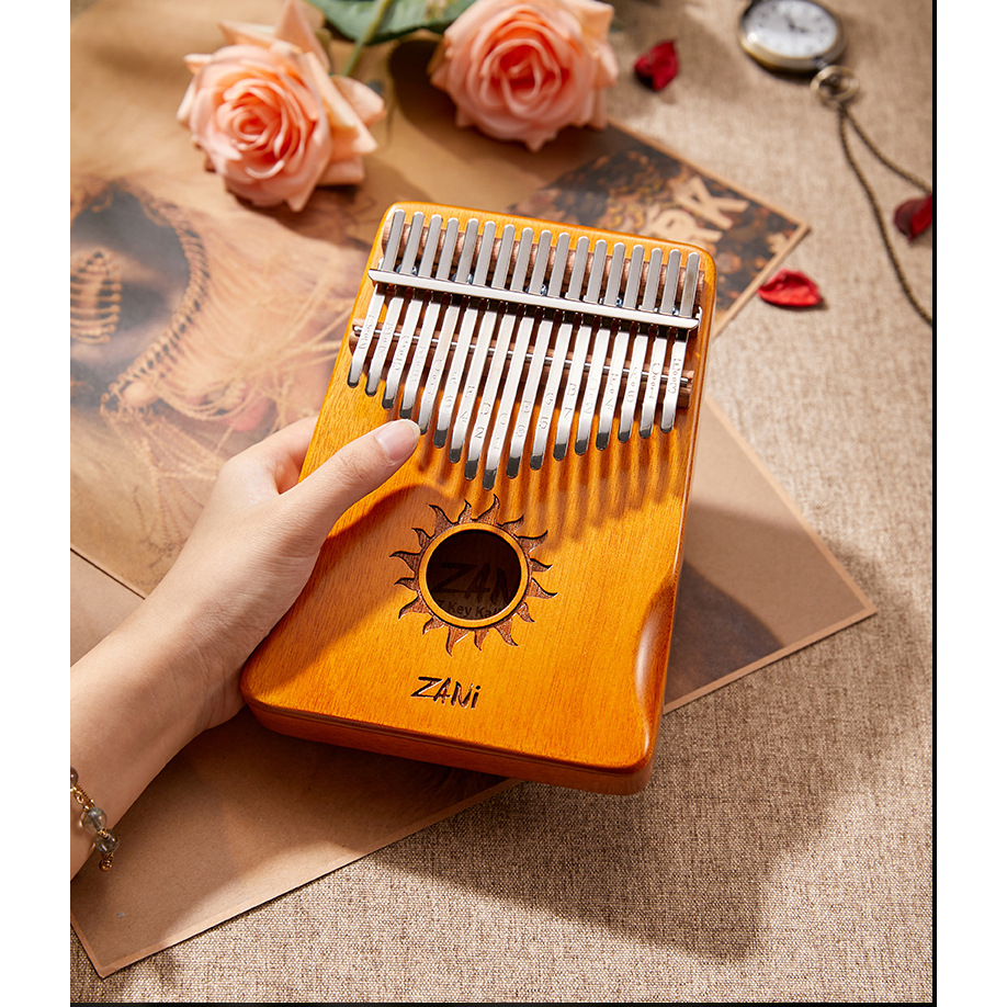 เครื่องดนตรี-คาลิมบา-เครื่องดนตรี-ไม้-kalimba-17-21keys