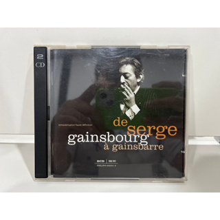 2 CD MUSIC ซีดีเพลงสากล    de serge gainsbourg à gainsbarre   (C3G35)