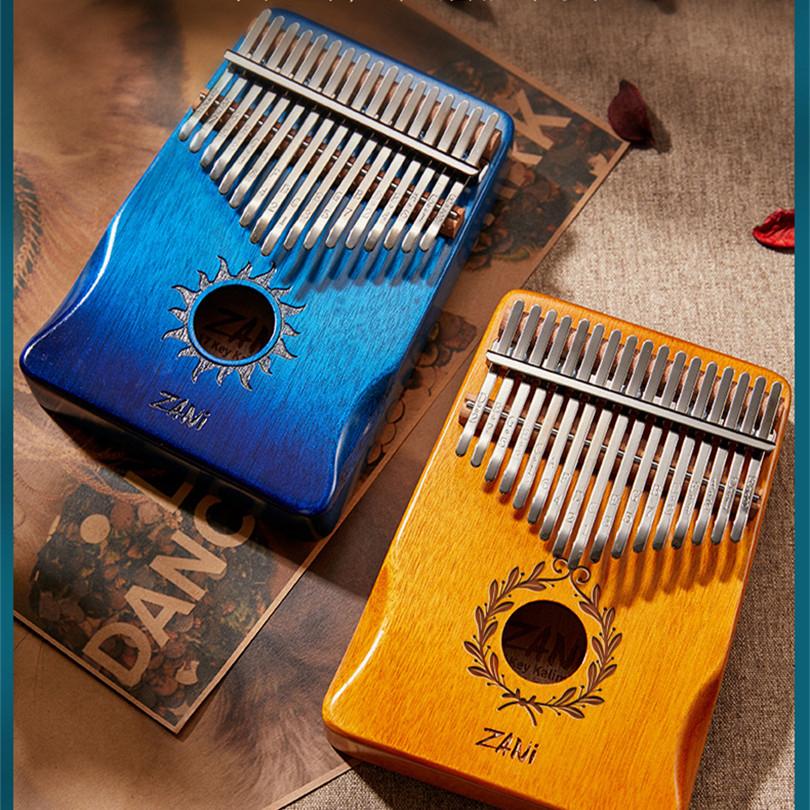 เครื่องดนตรี-คาลิมบา-เครื่องดนตรี-ไม้-kalimba-17-21keys