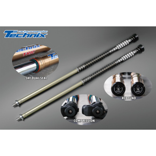 โช้คหน้า Technix CRF300L TGR TRIC COMP KIT (Enduro/Motard) โช้คหน้า, สปริงโช้ค, ไส้ใน Technix