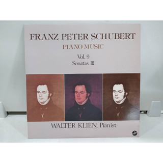 1LP Vinyl Records แผ่นเสียงไวนิล FRANZ PETER SCHUBERT 9  (H6F76)