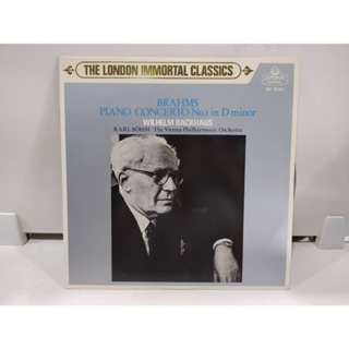 1LP Vinyl Records แผ่นเสียงไวนิล BRAHMS PIANO CONCERTO No.1 in D minor  (H6F90)