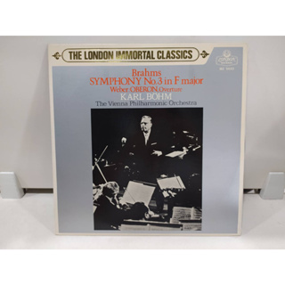 1LP Vinyl Records แผ่นเสียงไวนิล Brahms SYMPHONY No.3 in F major  (H6F92)