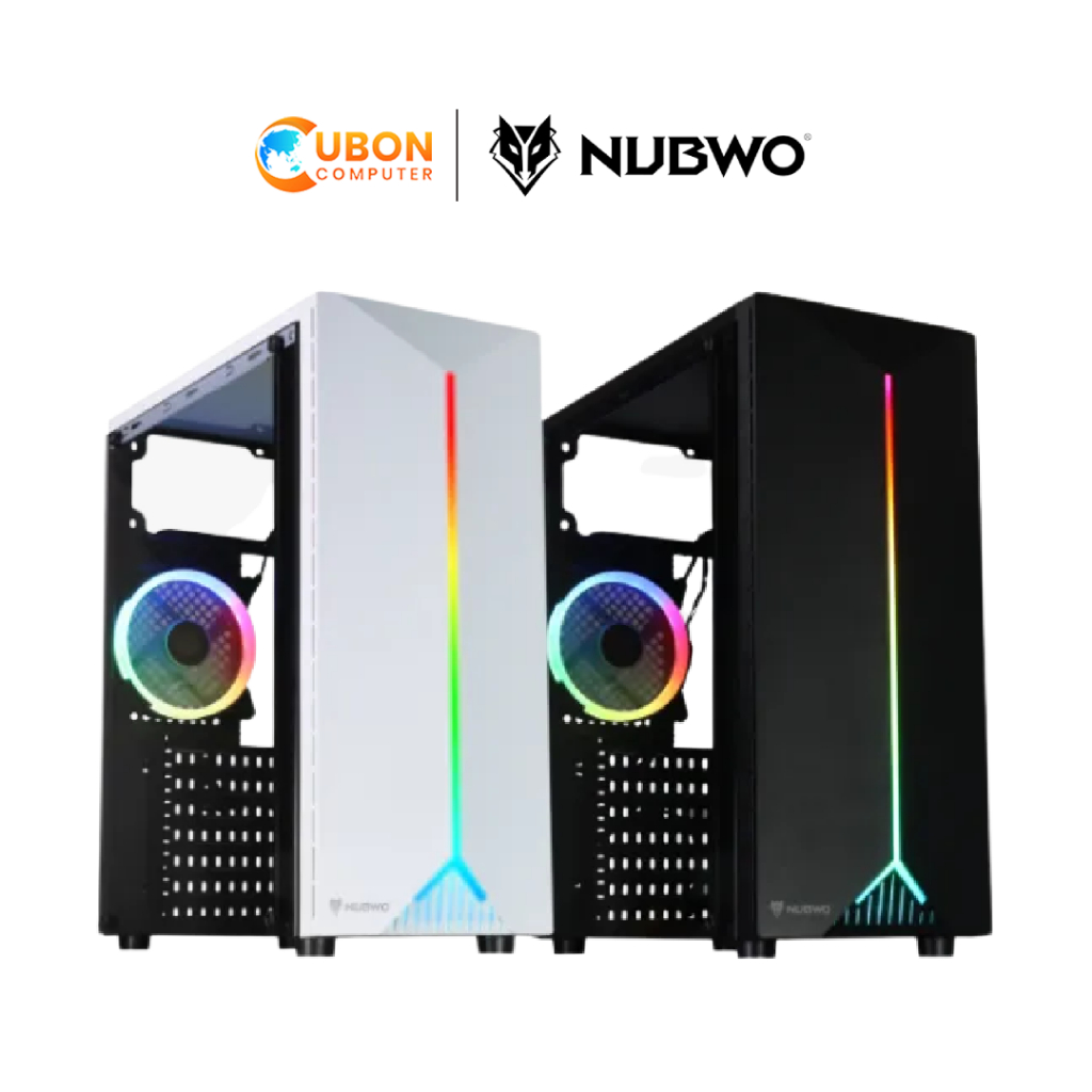 CASE (เคส) NUBWO NPC323 GARRICK (WHITE/ BLACK) รับประกัน 1 ปี Shopee