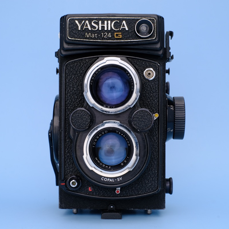 Yashica Mat 124G - Appareil Photo Reflex Bi-Objectif TLR - Format 80 Mm - Comme Neuf
