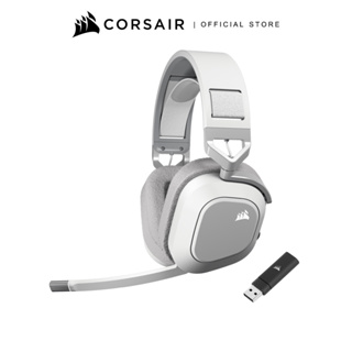 CORSAIR HEADSET HS80 MAX WIRELESS Gaming Headset, White
