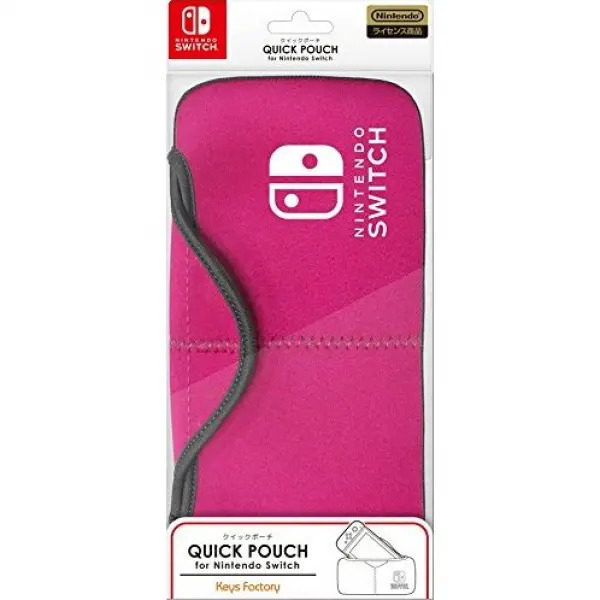 พร้อมส่ง-nsw-quick-pouch-for-nintendo-switch-pink-japan